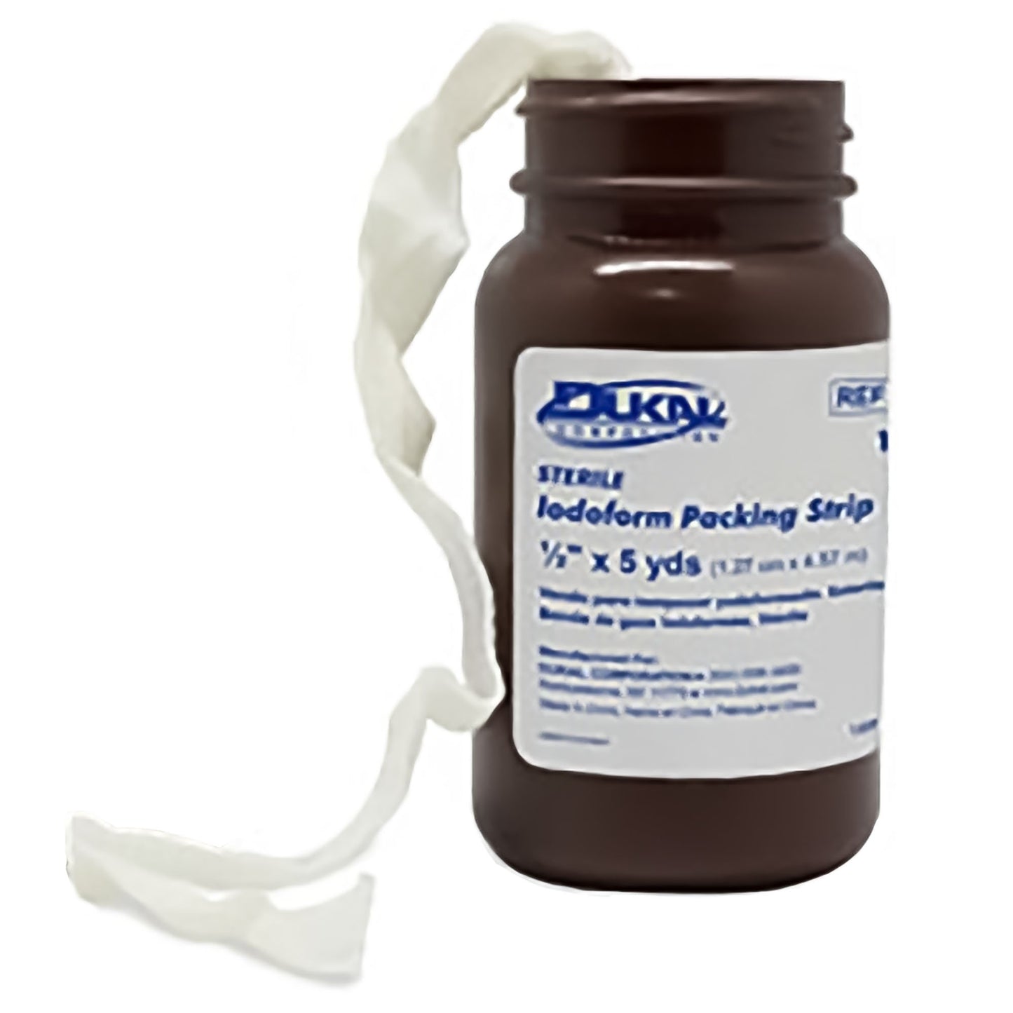 Dukal Wound Packing Strip Iodoform 1/4 Inch X 5 Yard Sterile Antiseptic (348492_EA)