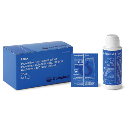 Coloplast® Prep™ Skin Barrier Wipe 50 to 75% Strength Propan-2-ol Individual Packet NonSterile (170352_BX)