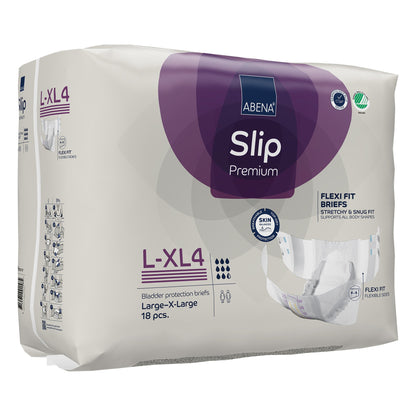 Abena Slip Flexi Fit Unisex Adult Incontinence Brief Large / X-Large Disposable Heavy Absorbency (1246196_PK)