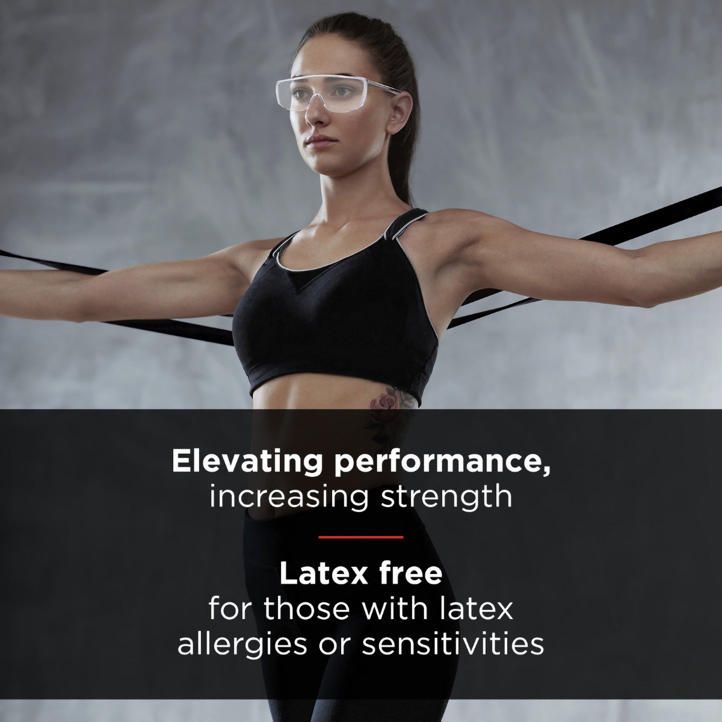 TheraBand® Exercise Resistance Band Black 6 Inch X 25 Yard X-Heavy Resistance (480034_EA)