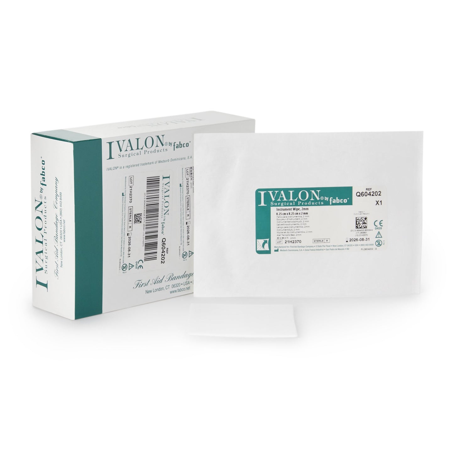 Ivalon® Instrument Wipe 3-1/4 X 3-1/4 Inch 20 Count PVA (Polyvinyl Acetal) Box Sterile (365670_BX)