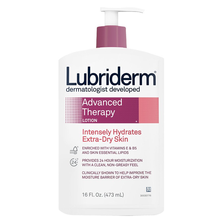 Lubriderm® Advanced Therapy Hand and Body Moisturizer 16 oz. Pump Bottle Scented Lotion (695064_CS)