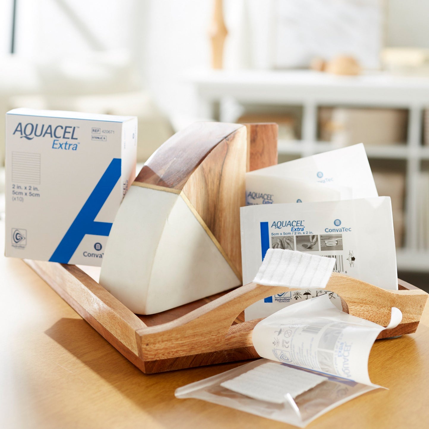 Aquacel® Extra™ Gelling Fiber Wound Dressing 2 X 2 Inch Square Sterile (785781_BX)