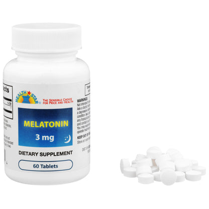 Geri-Care® Natural Sleep Aid 60 per Bottle Tablet 3 mg Strength (852554_CS)