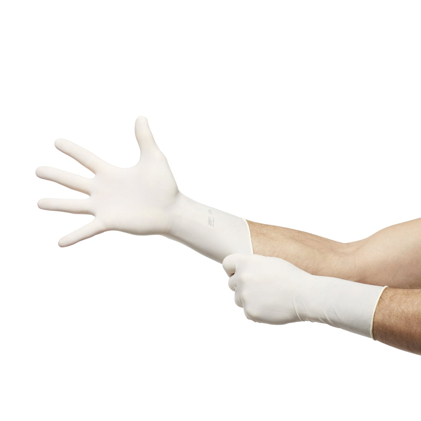 GAMMEX® Non-Latex PI Surgical Glove Size 7.5 Sterile Polyisoprene Standard Cuff Length Micro-Textured White Chemo Tested (765479_BX)
