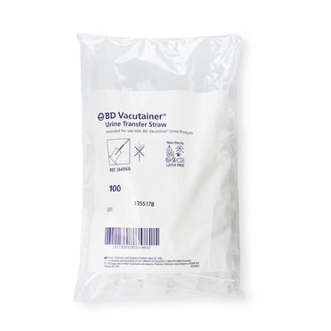 Vacutainer® Urine Transfer Straw For BD Urine Collection System (332291_BX)