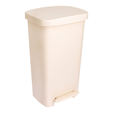 McKesson Trash Can 52 Quart / 13 gal. Beige Plastic Rectangular (1223704_EA)