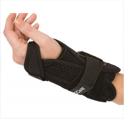 ProCare® Quick-Fit® Wrist Brace Felt / Nylon Right Hand Black One Size Fits Most (541061_EA)