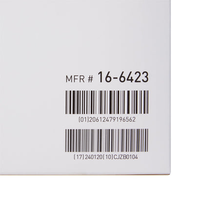 McKesson Sterilization Pouch Ethylene Oxide (EO) Gas / Steam 3-1/2 X 9 Inch Transparent Blue / White Self Seal Paper / Film (960943_BX)