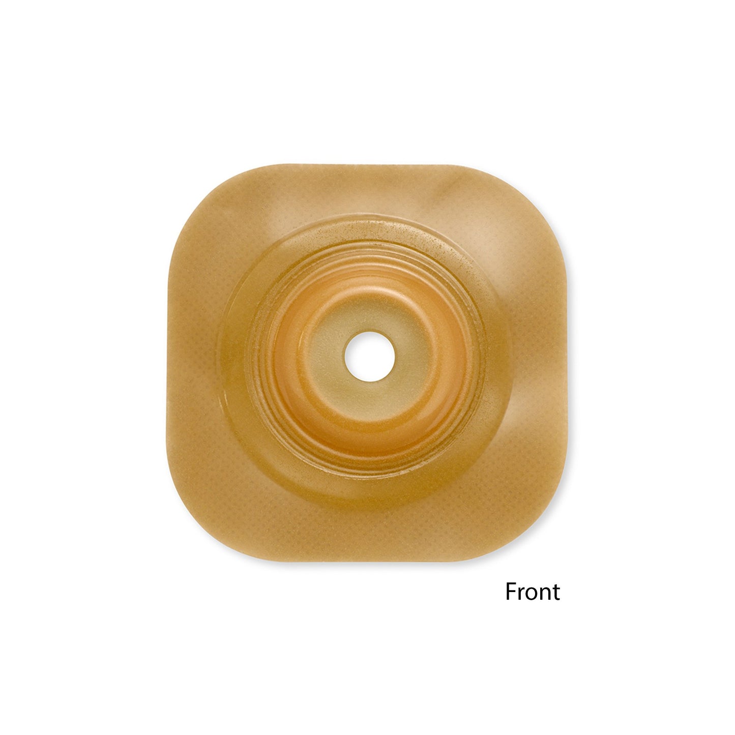 New Image™ Ostomy Barrier Precut, Standard Wear Adhesive Tape Borders 44 mm Flange Green Code System Flexwear 7/8 Inch Opening (1102249_BX)