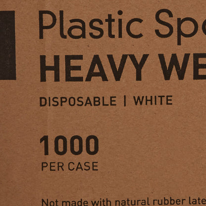 McKesson Spoon Heavy Weight White Polypropylene (959248_CS)