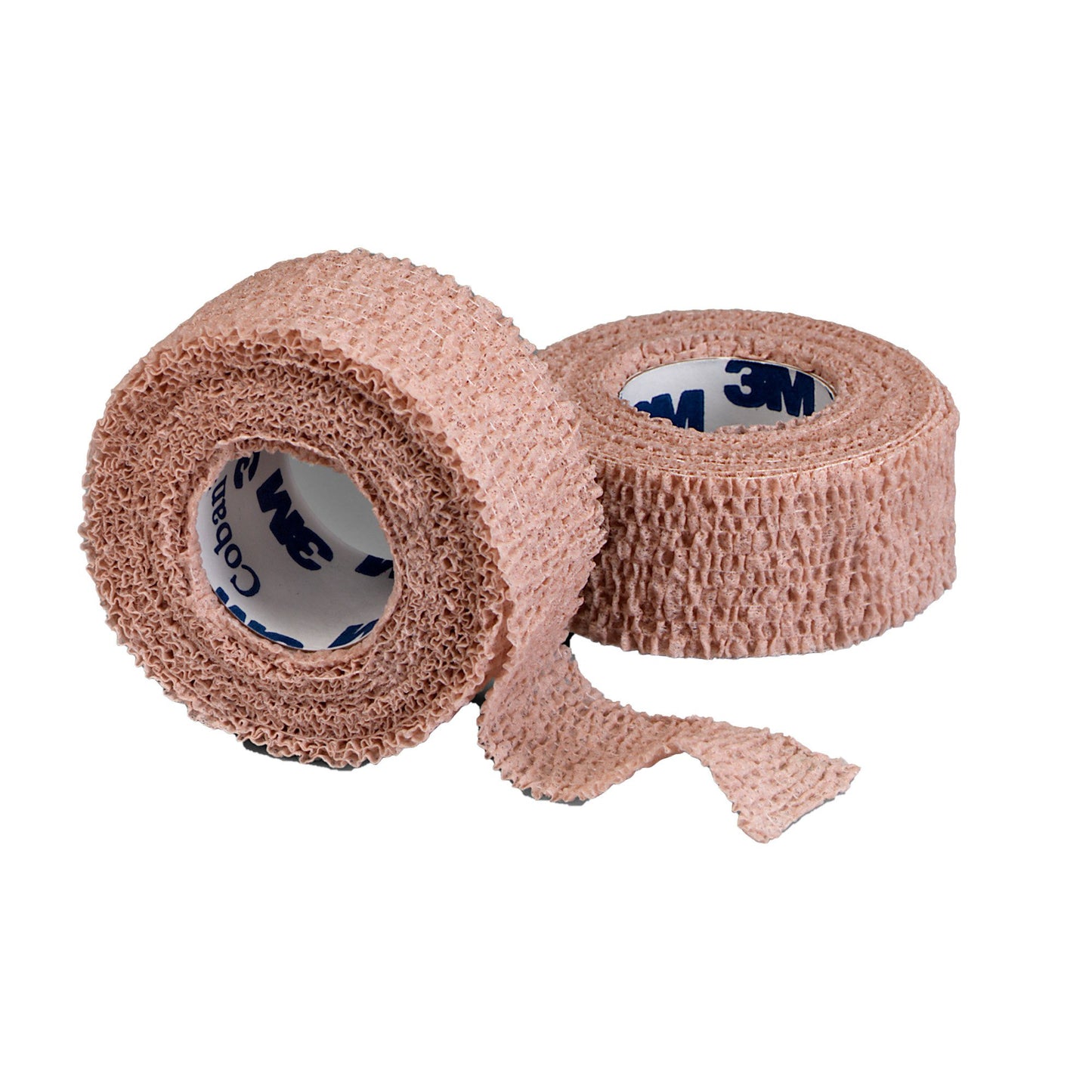 3M™ Coban™ Cohesive Bandage 1 Inch X 5 Yard Self-Adherent Closure Tan NonSterile Standard Compression (481236_PK)