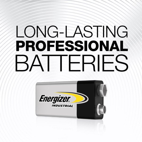 Energizer® Alkaline Battery 9V Cell 9V Disposable (258468_EA)