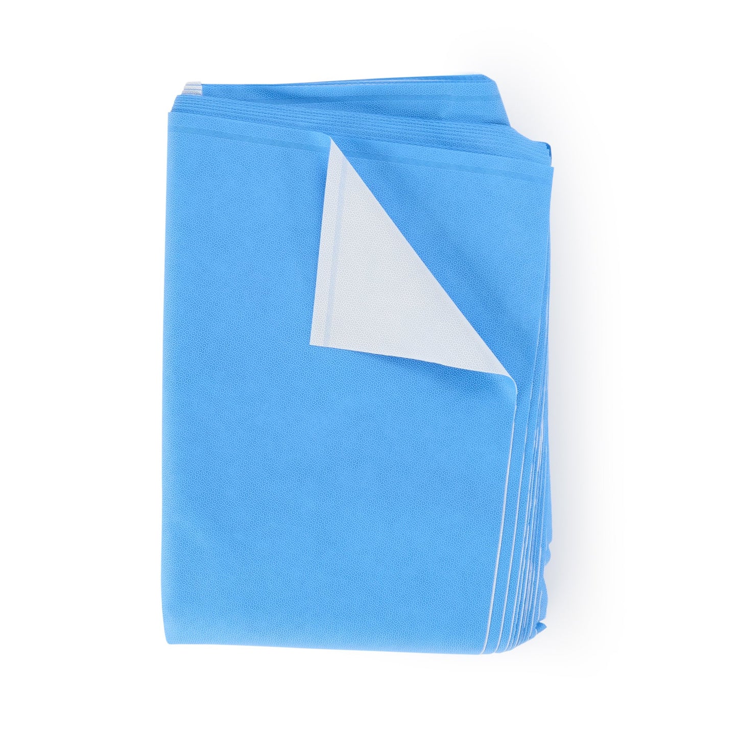 QUICK CHECK* H600 Sterilization Wrap White / Blue 48 X 48 Inch Dual Layer SMS Polypropylene Steam / EO Gas / Hydrogen Peroxide (810877_CS)