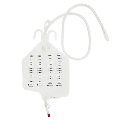 Hollister Urinary Drain Bag Anti-Reflux Valve Sterile 2,000 mL Vinyl (286951_EA)