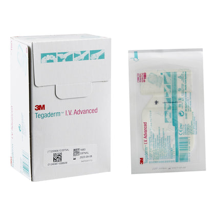 3M™ Tegaderm™ I.V. Dressing Film 2-1/2 X 2-3/4 Inch Sterile (761469_CS)