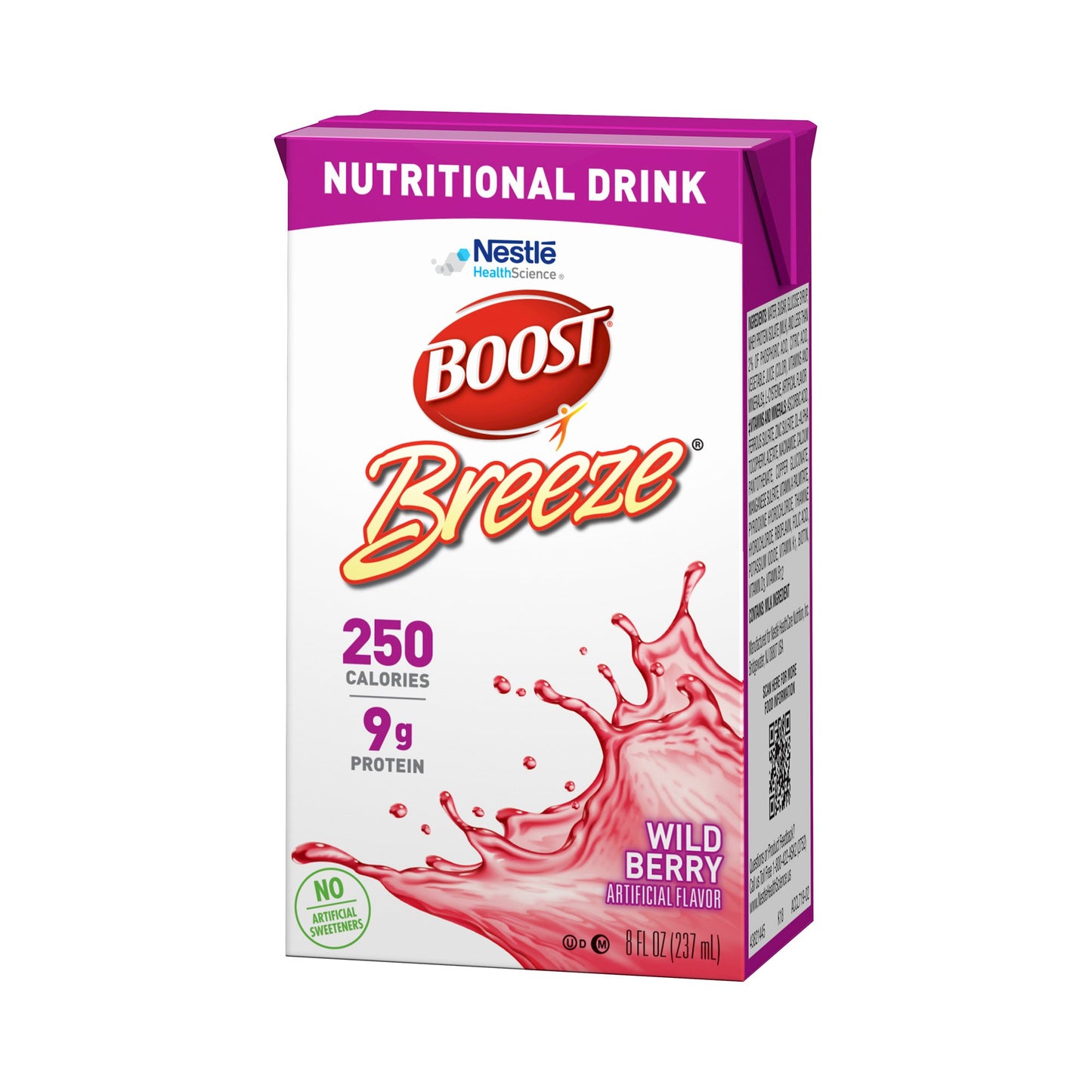 Boost Breeze® Oral Supplement Wild Berry Flavor Liquid 8 oz. Carton (1178531_EA)