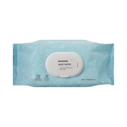 McKesson Baby Wipe Soft Pack Unscented 72 Count (999737_PK)