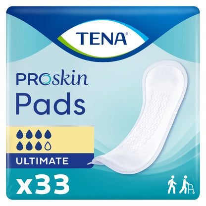 TENA ProSkin™ Ultimate Bladder Control Pad 16 Inch Length Heavy Absorbency Dry-Fast Core™ One Size Fits Most (1038754_BG)