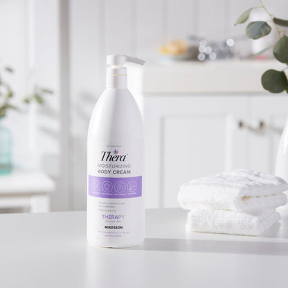 Thera® Hand and Body Moisturizer 32 oz. Pump Bottle Scented Cream CHG Compatible (1049761_BT)