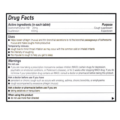 Medique Products Cold and Cough Relief Tablet (1153477_CS)