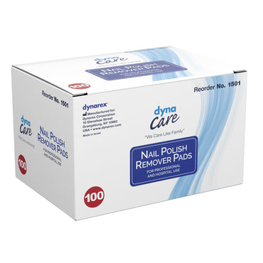 dynaCare Nail Polish Remover Pad 1.97 X 2.48 Inch (813832_BX)
