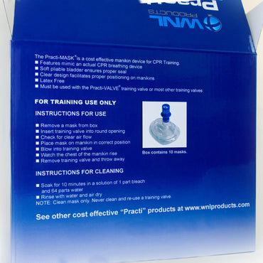 Practi-MASK® CPR Trainer with Training Valve Combo Adult / Child (1070992_EA)