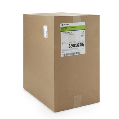 O&M Halyard Inc Orthopedic Drape Lower Extremity Drape 108 W X 80 W X 124 L Inch Sterile (347105_EA)