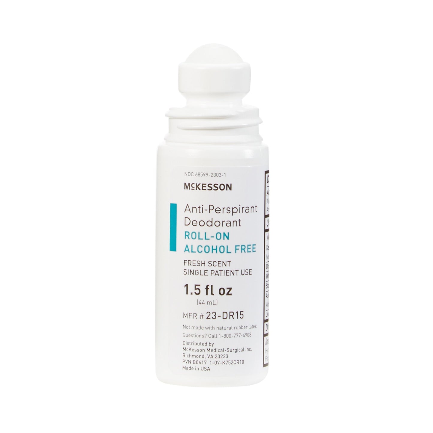 McKesson Antiperspirant / Deodorant Roll-On 1.5 oz. Fresh Scent (493425_EA)