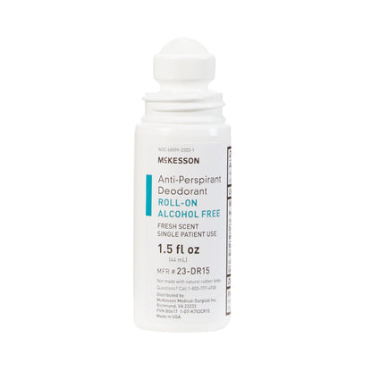 McKesson Antiperspirant / Deodorant Roll-On 1.5 oz. Fresh Scent (493425_EA)