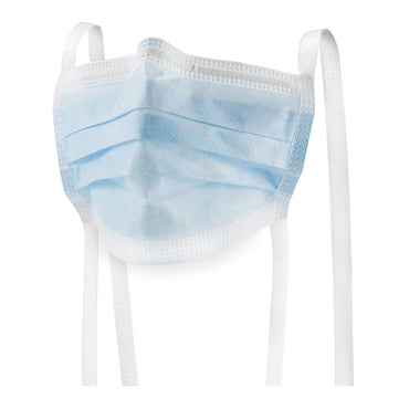 McKesson Surgical Mask ASTM Level 1 Tie Closure One Size Fits Most (188696_BX)