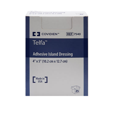 Telfa™ Island Dressing 4 X 5 Inch Rectangle Sterile (314019_CT)