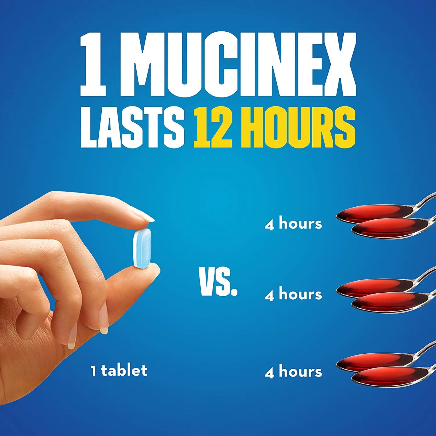 Mucinex® Cold and Cough Relief 600 mg Strength Extended Release Tablet 100 per Bottle (777455_BT)