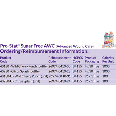 Pro-Stat® AWC Oral Supplement Citrus Splash Flavor Liquid 30 oz. Bottle (780220_BT)