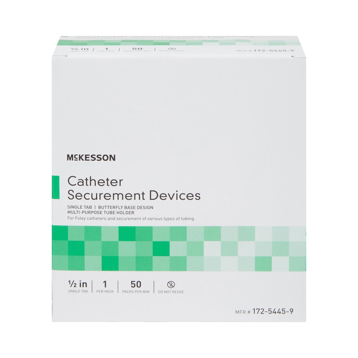 McKesson Catheter Stabilization Device NonSterile, 2.5 Inch Tab (1063193_CS)