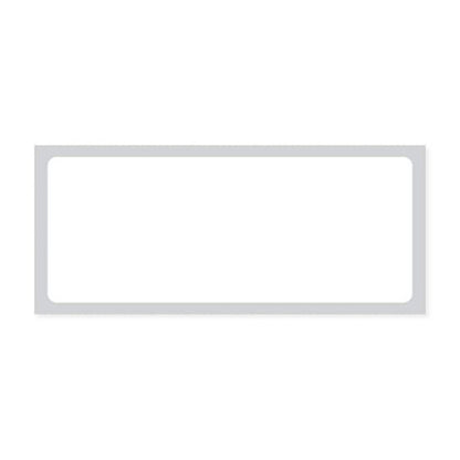 PDC® Blank Label Thermal White Permanent Paper 1 X 2-1/2 Inch (1268431_CS)