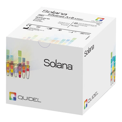 Solana® Influenza A+B Respiratory Test Kit Influenza A + B 48 Tests CLIA Non-Waived (1035397_KT)