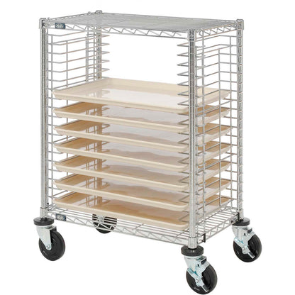 Nexel Side Load Wire Tray Cart with 19 Tray Capacity (WB168315)