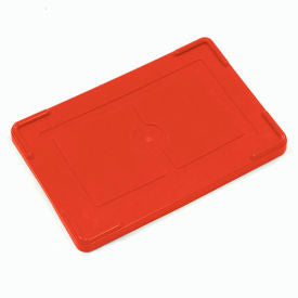 Global Industrial Lid COV93000 for Plastic Dividable Grid Container, 22-1/2"L x 17-1/2"W, Red (WB334129RD)