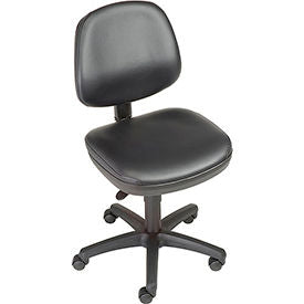 Interion Antimicrobial Armless Chair, Black (WB516123-AM)