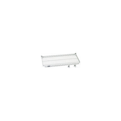 Nexel S2448AC Chrome Quick Adjust Wire Shelf 48"W x 24"D (WB580CP25)