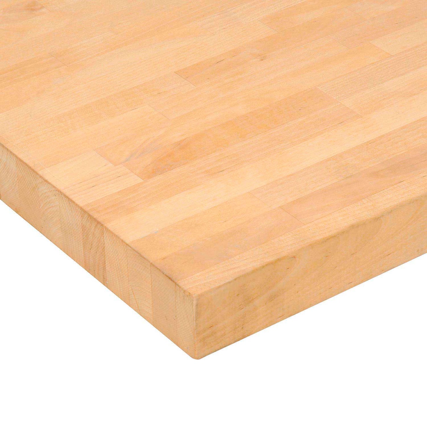 Global Industrial Workbench Top, Boos Maple Butcher Block Square Edge, 48"Wx30"Dx1-3/4" Thick (WB601148)