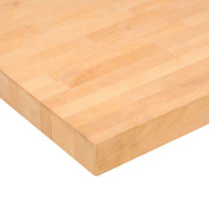 Global Industrial Workbench Top, Boos Maple Butcher Block Square Edge, 48"Wx30"Dx1-3/4" Thick (WB601148)