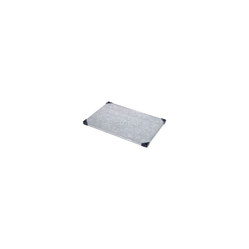 Nexel S2436SZ Solid Galvanized Shelf 36"W x 24"D (WB933CP34)