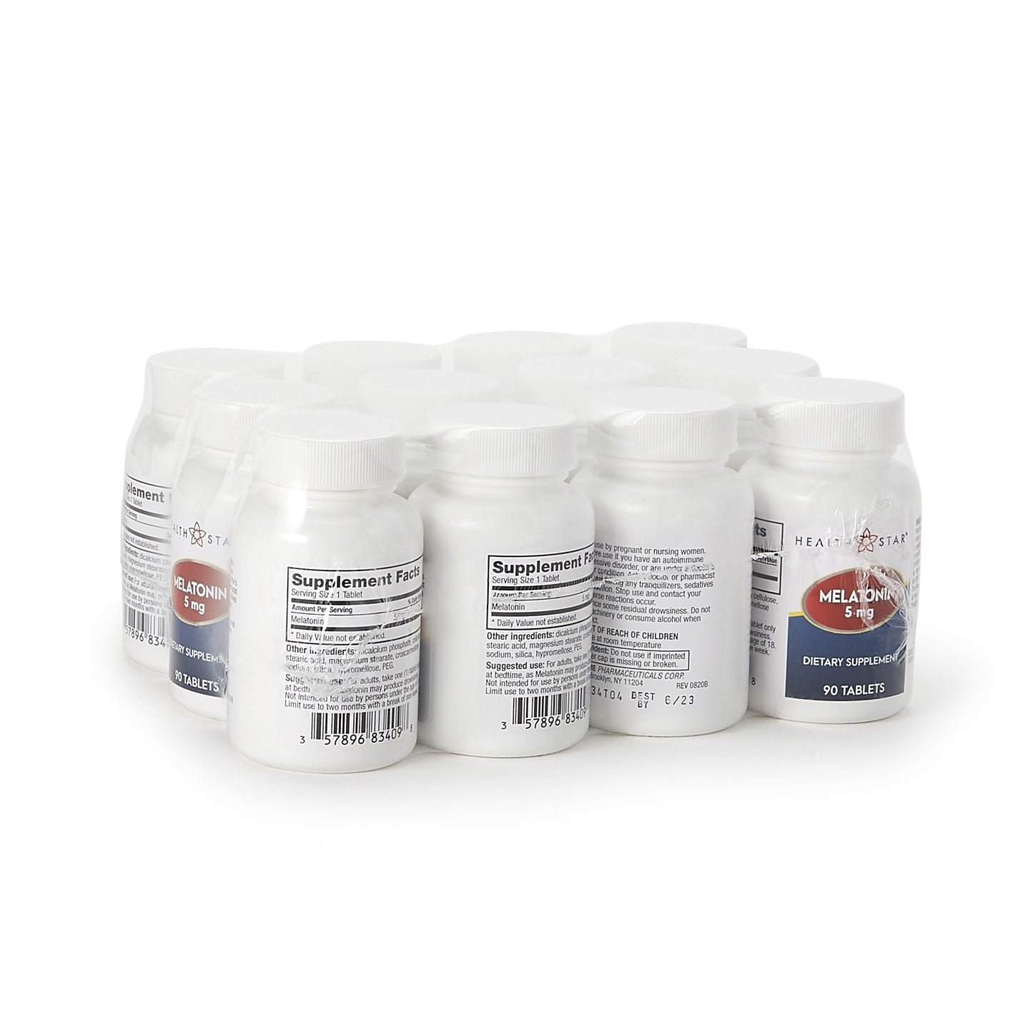 HEALTHSTAR® Natural Sleep Aid 90 per Bottle Tablet 5 mg (1179383_BT)