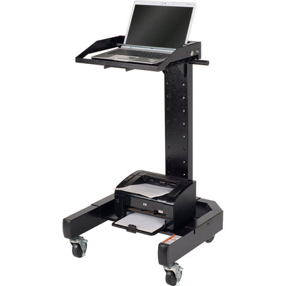 Global Industrial Orbit Mobile Laptop Cart, Black (WB239141BK)