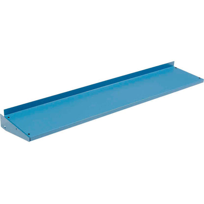 Global Industrial WB249193BL Upper Shelf For Bench Uprights, Steel, 60"W x 12"D, Blue (WB249193BL)