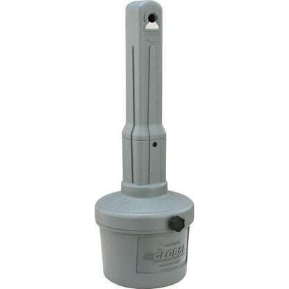 Global Industrial Outdoor Ashtray, 1-1/2 Gallon, Gray (WB261391GY)