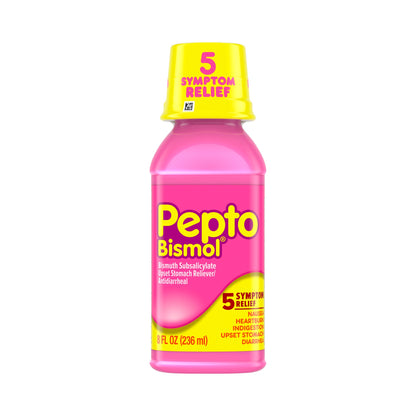 Pepto Bismol® Anti-Diarrheal 262 mg Strength Liquid 8 oz. (257710_EA)
