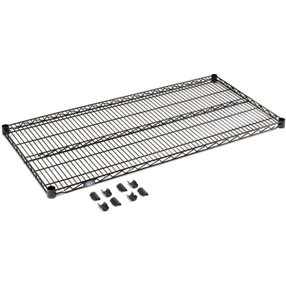 Nexel WBS1448B Black Epoxy Wire Shelf 48"W x 14"D (WBS1448B)